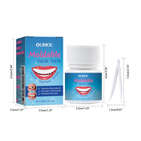 Nouveauté : Kits de prothèses dentaires multi-usages pour le blanchiment des dents, corrigeant le sourire, prothèses naturelles, prothèses dentaires moulées, fausses dents