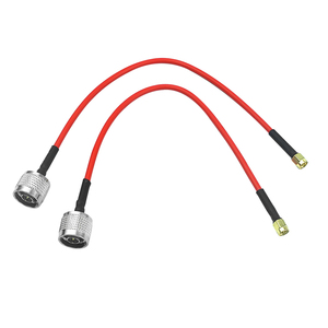 Cable Coaxial RG142 Rojo con Brida de 4 Orificios, Cable de Extensión Coaxial RF, Conector Pigtail - Product Image 6