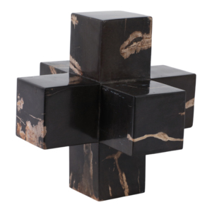 Scultura Decorativa Moderna in Legno di Jack, Elegante Statua Contemporanea per Tavolo da Caffè e Mensola dell'Ufficio - Product Image 2