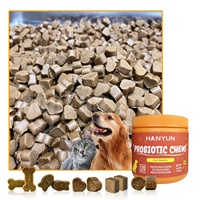 Comprimés à mâcher probiotiques pour chiens et chats, compléments alimentaires pour la santé digestive, absorption rapide, de la part d'un spécialiste en compléments alimentaires pour animaux de compagnie