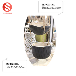 Personnalisé petit personnes poupée suspendue en céramique <span class=keywords><strong>fleur</strong></span> <span class=keywords><strong>pot</strong></span> <span class=keywords><strong>de</strong></span> plantes succulentes pour <span class=keywords><strong>Amazon</strong></span> fournisseur - Product Image 4
