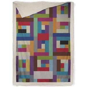 PLAID GIRARD GEOMET 130X160CM - Product Image 1