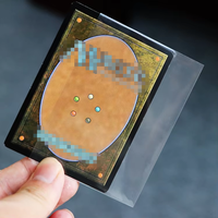 Protège-cartes en PP anti-humidité format standard, chargement latéral, ajustement parfait pour double encoche