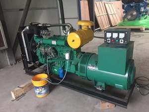Groupe électrogène 150 kW à démarrage automatique, système de refroidissement par eau, alimentation de secours pour l'immobilier, moteur en cuivre pur, 230 V - Product Image 1