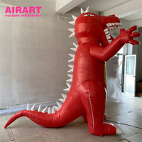Dinosaure gonflable décoratif à prix de gros avec des caractéristiques féroces et menaçantes