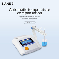 Conductimètre numérique de table EC600L pour laboratoire, testeur de conductivité de l'eau, analyse de la qualité de l'eau, OEM