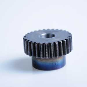 Engrenages hélicoïdaux spéciaux OEM, norme interne, en acier inoxydable, usinage CNC, transmission automatique, 35 dents, alésage 8 mm, grand engrenage droit - Product Image 5