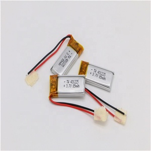 50mAh 401020 3,7 V RC curved polymer lithium ion battery cell pack with NTC electric scooter charger module - Product Image 5