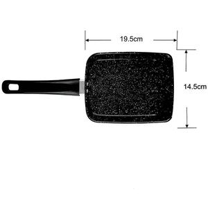 Rectangle Tamagoyaki <b>Pan</b> – Japanese Omelette <b>Pan</b>, Nonstick, Small Egg Frying <b>Pan</b> – Includes Spatula / Cooking Tool – for Rolled - Product Image 1
