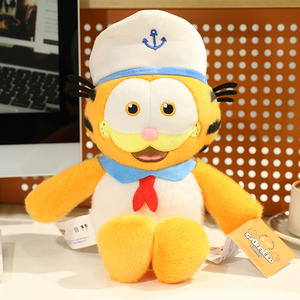 8 Inch Anime Love Pizza Frietjes <span class=keywords><strong>Garfield</strong></span> <span class=keywords><strong>Cat</strong></span> Throw Kussen Pluche Speelgoed Cadeau - Product Image 2