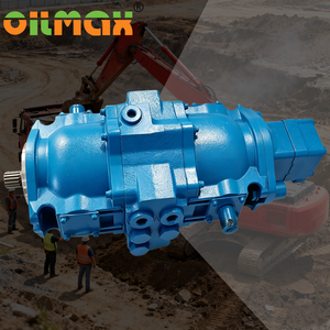 Bomba de pistón hidráulica doble TA1919-V10 OM-PUMP-TA1919-V10-7G TC de giro opuesto V10 de 7 galones para maquinaria de construcción - Product Image 1