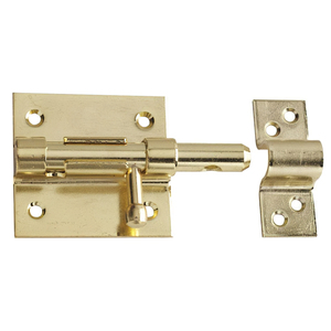 Perno Wolfpack 455 / 85 mm. Lamiera in ottone placcata e verniciata. - Product Image 1