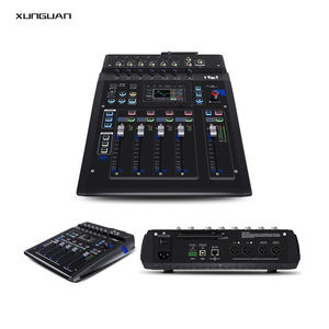 Console <span class=keywords><strong>de</strong></span> <span class=keywords><strong>mixage</strong></span> numérique TF-10, <span class=keywords><strong>mixage</strong></span> musical DJ, USB WIFI, 10 entrées, 8 sorties, <span class=keywords><strong>pour</strong></span> studio en direct, réunion, conférence, spectacle - Product Image 1