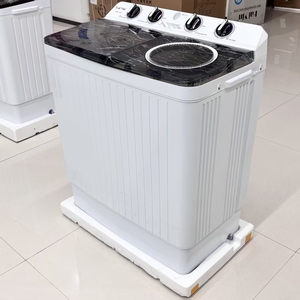 <span class=keywords><strong>Lavadora</strong></span> de Onda Semiautomática de <span class=keywords><strong>Doble</strong></span> Tanque y <span class=keywords><strong>Doble</strong></span> Cilindro, Versión Inglesa de 10 kg, <span class=keywords><strong>Pequeña</strong></span>, Mini, para Alquiler - Product Image 2