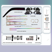 Kit d'éclairage d'ambiance de haute qualité pour Toyota Camry, éclairage d'ambiance de voiture, LED 3D, 64 couleurs, éclairage LED intérieur de voiture, éclairage d'ambiance de porte