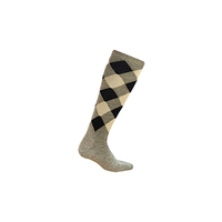 Excellente qualité chaud hiver tricoté Style décontracté hommes épais longues chaussettes en laine à genoux avec motif Argyle