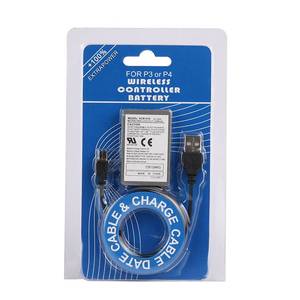 Paquete de batería de repuesto de 2000mAh para fuente de alimentación de batería <span class=keywords><strong>PS4</strong></span> para <span class=keywords><strong>PS4</strong></span> Pro Slim Gamepad Cable de carga de batería - Product Image 6
