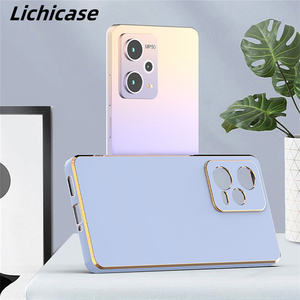 Lichicase เคสป้องกันรอยขีดข่วน6D โครเมียมชุบด้วยไฟฟ้าสำหรับ <span class=keywords><strong>VIVO</strong></span> V27 V27 Pro S16 V25 V25E Y35ฝาหลัง TPU แบบนิ่ม - Product Image 6