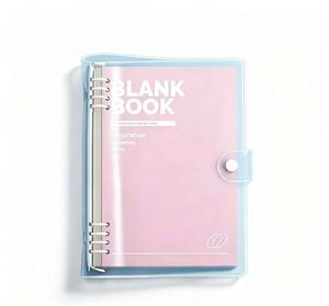 Carnet à spirales pastel avec couverture à bouton-pression pour papeterie étudiante personnalisée et commandes en gros - Product Image 3