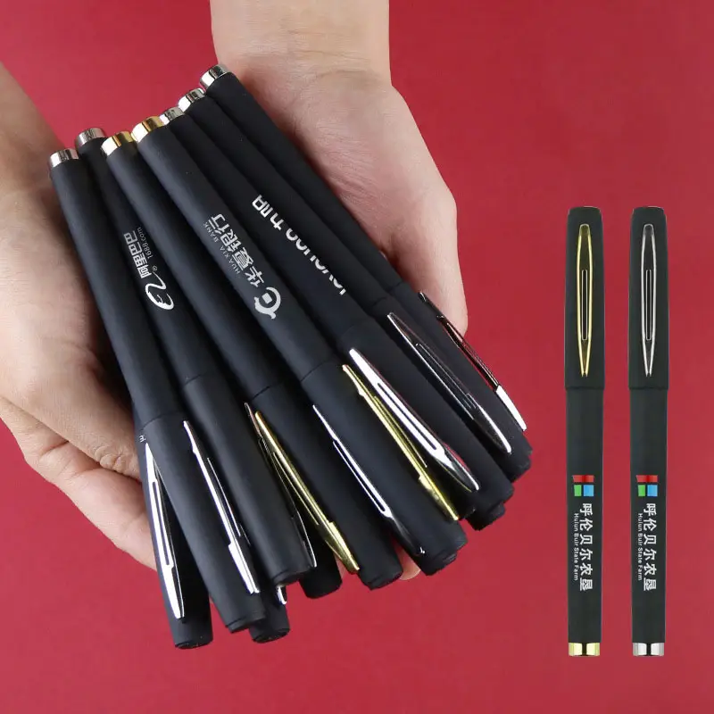 Jps Oem Boligrafo De Gel Gel Inkt Pen Set 0.5Mm Zakelijke Sublimatie Gel Pennen Met Aangepaste Logo