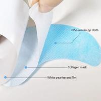 Patch de collagène hydrosoluble 2024a, anti-âge, remplissage facial, membrane de collagène absorbable pour réduire les ridules et les rides
