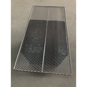 Grille de <span class=keywords><strong>barbecue</strong></span> en fil d'acier inoxydable, maille soudée, plateaux en fil métallique pour aliments - Product Image 1