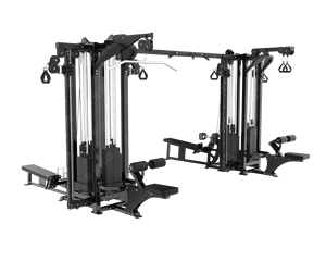 Équipement de musculation complet, machine de musculation commerciale en acier inoxydable à 8 stations pour la musculation des jambes, des triceps et un entraînement complet du corps - Product Image 4