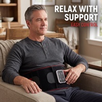 Ceinture de soutien lombaire chauffante personnalisée avec massage par vibration et thérapie par lumière rouge