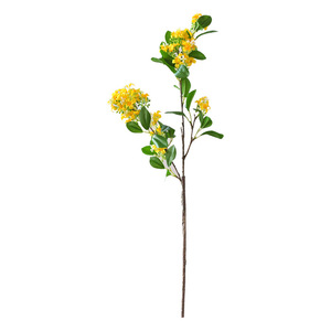 Yoshinobu Artificial Osmanthus Fragrance Yellow Single Branch Polyester <b>Home</b> <b>Decor</b> Living Room Ornament - Product Image 5