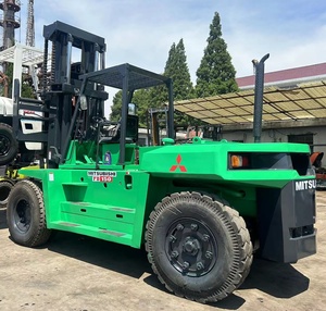 Chariot élévateur diesel utilisé Mitsubishi FD150 FD160 15 tonnes Japon Original Offre Spéciale parfait état de fonctionnement Palette automatique - Product Image 1