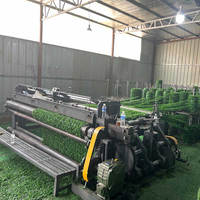 Machine à clôture artificielle à prix abordable, machine à tisser les clôtures de pelouse, machine à fabriquer l'herbe synthétique