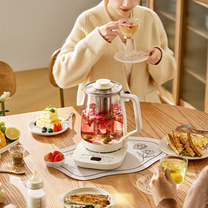 Olla de Salud Midea de 2L, Hervidor de Agua Multifuncional de Vidrio, Máquina para Hacer Té con Control Táctil - Product Image 2