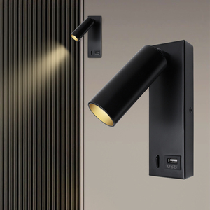 Thiết kế mới của khách sạn phòng ngủ Led Đọc Sách ánh sáng cạnh giường ngủ treo tường đọc sách đèn với USB - Product Image 1