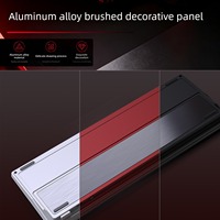 Kit MT65 Mini Clavier Compact Barebone 65% Personnalisé en Alliage d'Aluminium CNC OEM/ODM avec Conception de Marque Personnalisée