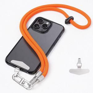 Adjustable Crossbody Mobile Phone Strap Customizable Colorful <b>Polyester</b> <b>Lanyard</b> Jacquard Universal Accessory Anti-Loss Feature - Product Image 1
