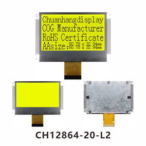 2.8 inch 12864 COG LCD Màn hình hiển thị đơn sắc với khung sắt nhà máy trực tiếp st7565r <span class=keywords><strong>Dot</strong></span> ma trận cho khả năng hiển thị cao - Product Image 4