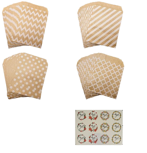 Sac en papier kraft écologique biodégradable en bambou avec logo personnalisé, option de thermoscellage pour l'emballage de sandwichs de boulangerie dans l'industrie alimentaire - Product Image 1