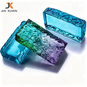 Vente directe usine – Blocs de verre transparents multicolores en cristal thermofusible <span class=keywords><strong>pour</strong></span> cloisons décoratives - Product Image 3