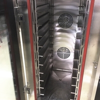 Four à convection électrique commercial de comptoir, neuf, 5 plateaux, contrôle programmable, haute efficacité, en acier inoxydable, grande capacité pour les noix