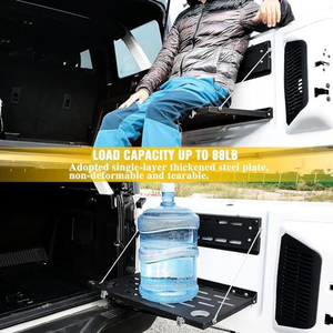 ประตูท้ายแบบหนาแบบชั้นเดียวโต๊ะพับได้พร้อมแผง Molle เหมาะสำหรับประตู2/4 Ford bronco 2021 2025 - Product Image 2