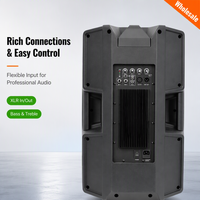 Haut-parleur PA actif L7-15 de 15 pouces, classe D bi-amplifié 500W, haut-parleur DJ professionnel de 15 pouces pour location de scène et spectacles en direct