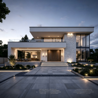 Maison préfabriquée durable et économique, structure en acier galvanisé, villa modulaire pour maison résidentielle, complexe hôtelier et hôtel, certifiée CE