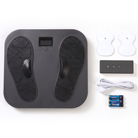 Masseur de pieds électrique OEM, machine de massage des pieds EMS, 9 modes, 20 niveaux d'intensité, écran LCD, télécommande