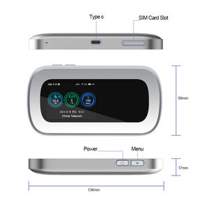 Nuevo punto de acceso 5G Dispositivos Wi-Fi portátiles Lte Pocket Wifi Enrutador inalámbrico Mifis Soporte B3/5/40 para traducción de <span class=keywords><strong>viajes</strong></span> o reuniones - Product Image 6