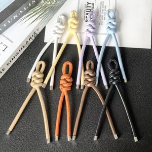 Cordoncino <span class=keywords><strong>in</strong></span> <span class=keywords><strong>Pelle</strong></span> PU Intrecciato Fai-da-Te 45cm Cinturino Regolabile per Collane Bohémien Braccialetti Charm per Borse Materiali per Artigianato - Product Image 1