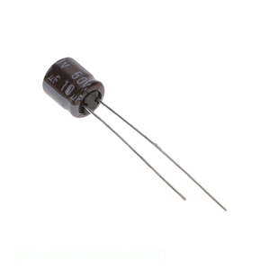 Condensateur radial à trou traversant EKMA500ETD100MF07D 10 µF 20 % 50 V en aluminium - Product Image 1