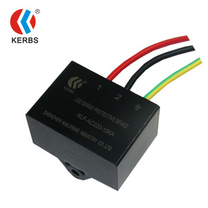 อุปกรณ์ป้องกันไฟกระชากแบบเคเบิ้ล Kerbs รุ่น KLF-AC220-10KA 10KA T3 Class สำหรับป้องกันไฟถนน - Product Image 1