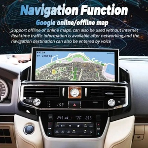 Radio para Auto DSP NAVI con Pantalla Táctil y Soporte para Tablero, para LAND CRUISER 200 LC200 LC300 2016-2020, 12.3 Pulgadas, Android 14, GPS, 1 Año de Garantía - Product Image 3