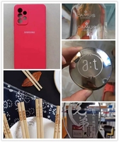 Machine de marquage laser ultraviolet nouveau modèle avec logo en verre/cristal fermé L'alimentation 5W prend en charge le format graphique AI