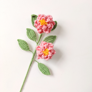 <span class=keywords><strong>Bouquet</strong></span> tricoté au crochet bon marché pour la décoration <span class=keywords><strong>de</strong></span> la maison fleur gardénia brindilles produit fini - Product Image 1